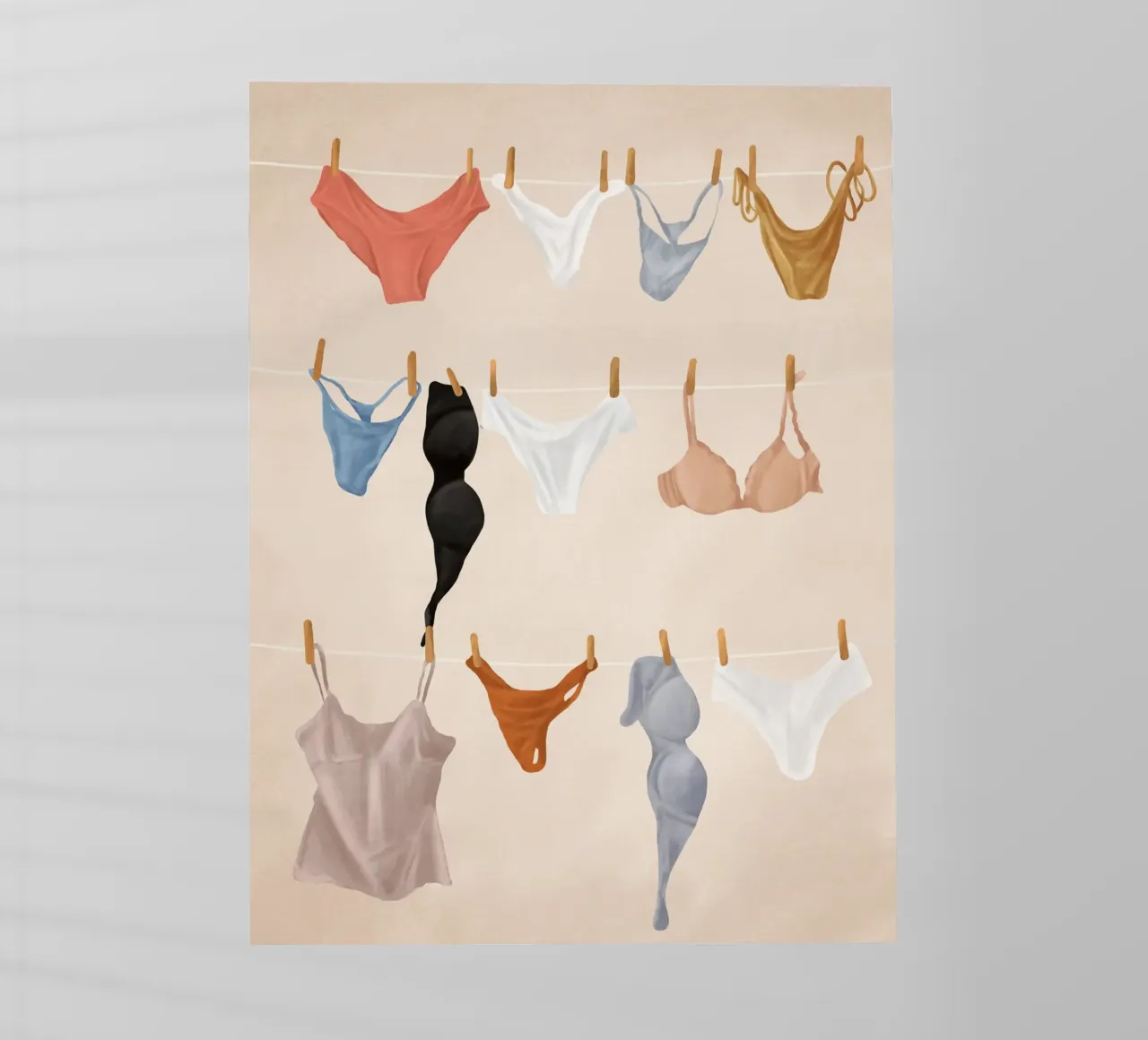 Underware pellicola backlit da Flow Line