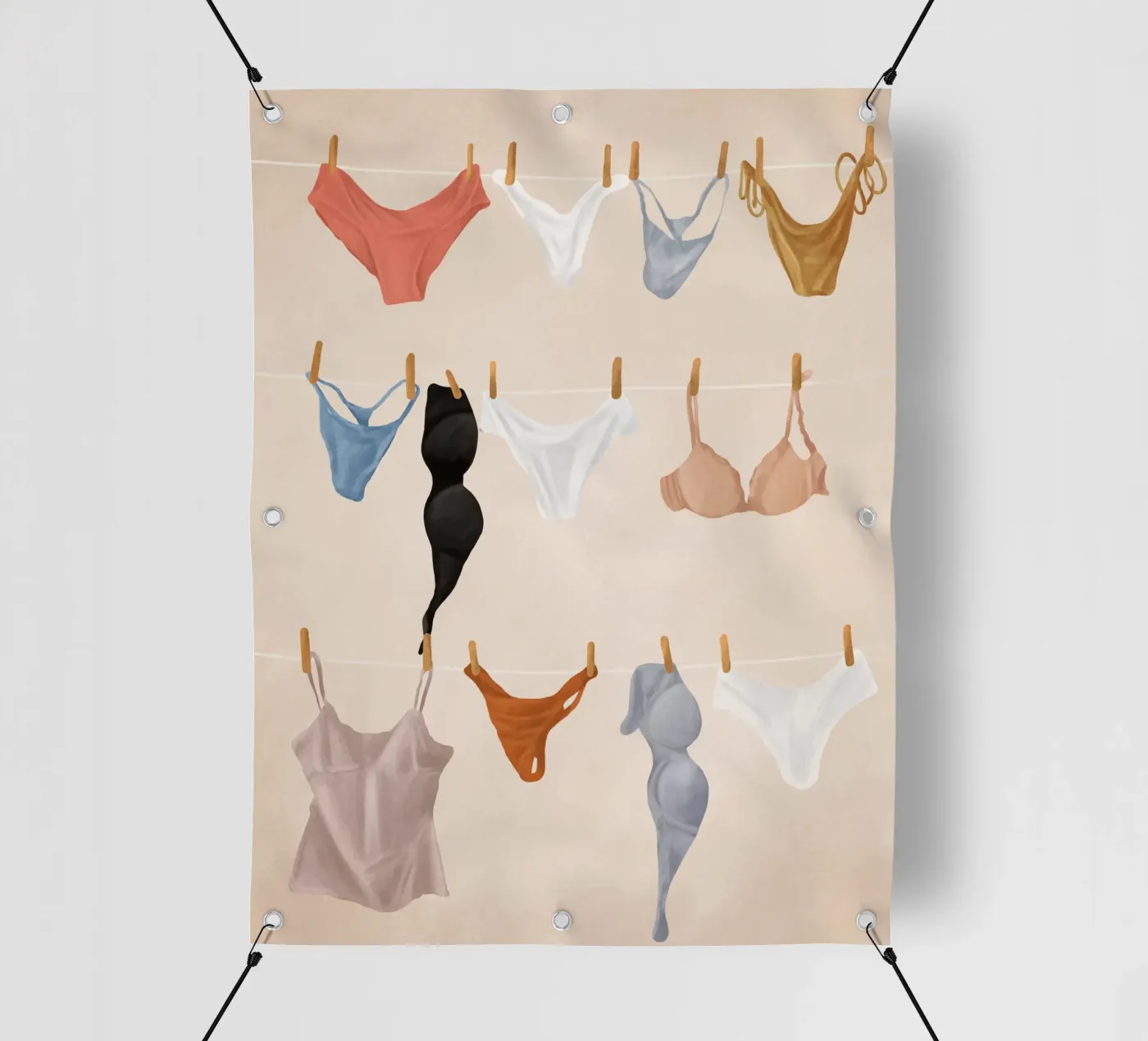 Underware telo in pvc da Flow Line