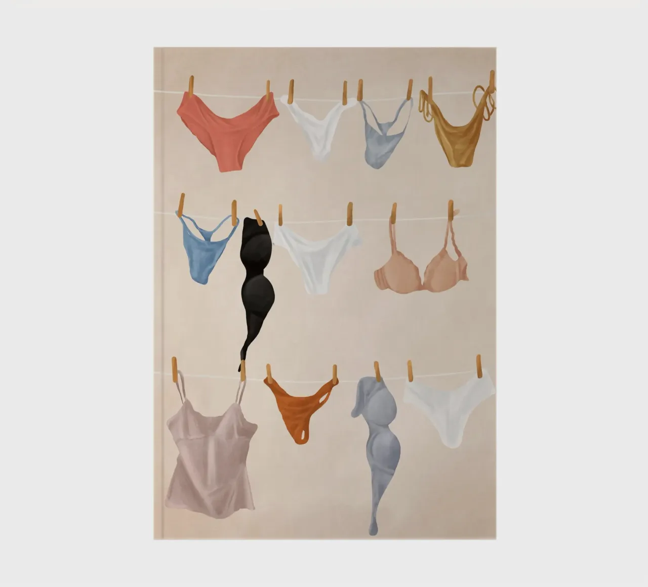 Underware notebook by Flow Line