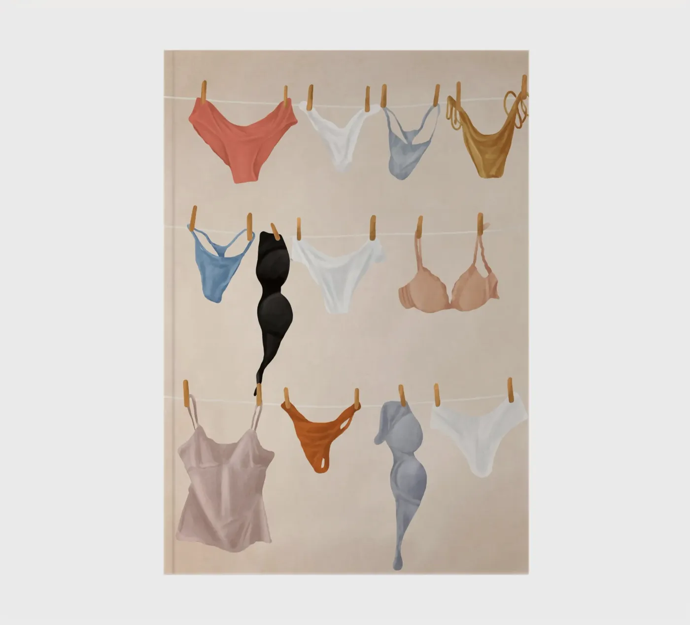 Underware notebook by Flow Line