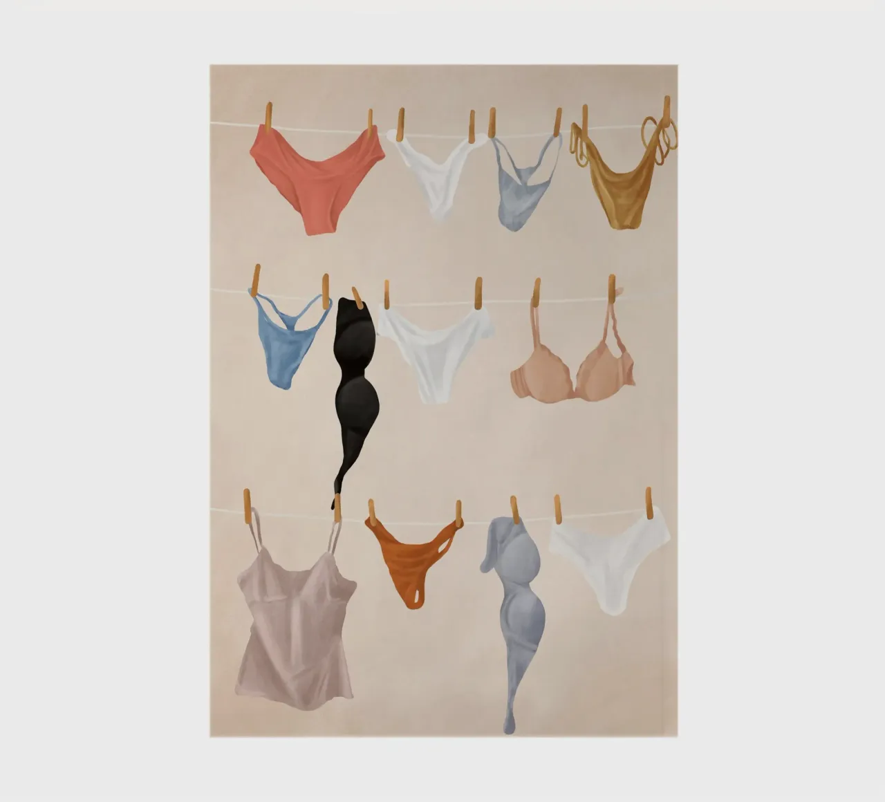 Underware notebook by Flow Line