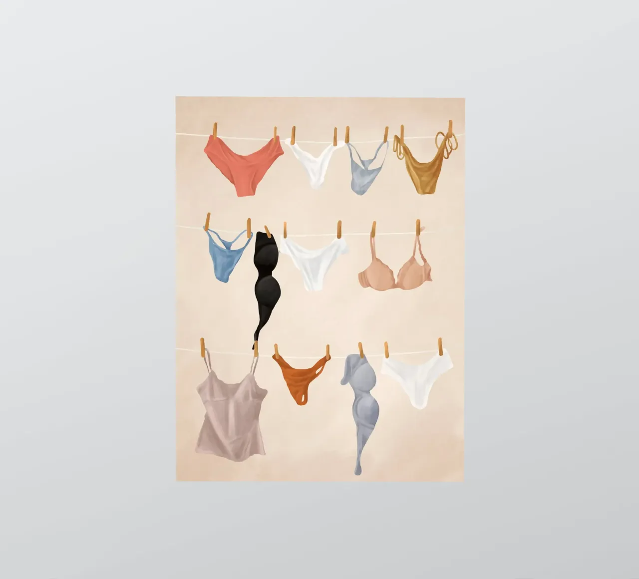 Underware sticker van Flow Line