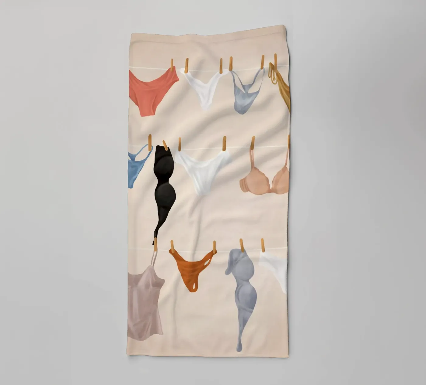 Underware badhanddoek van Flow Line