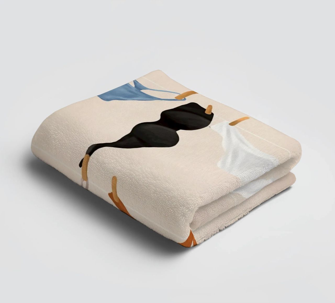 Underware asciugamano da bagno da Flow Line
