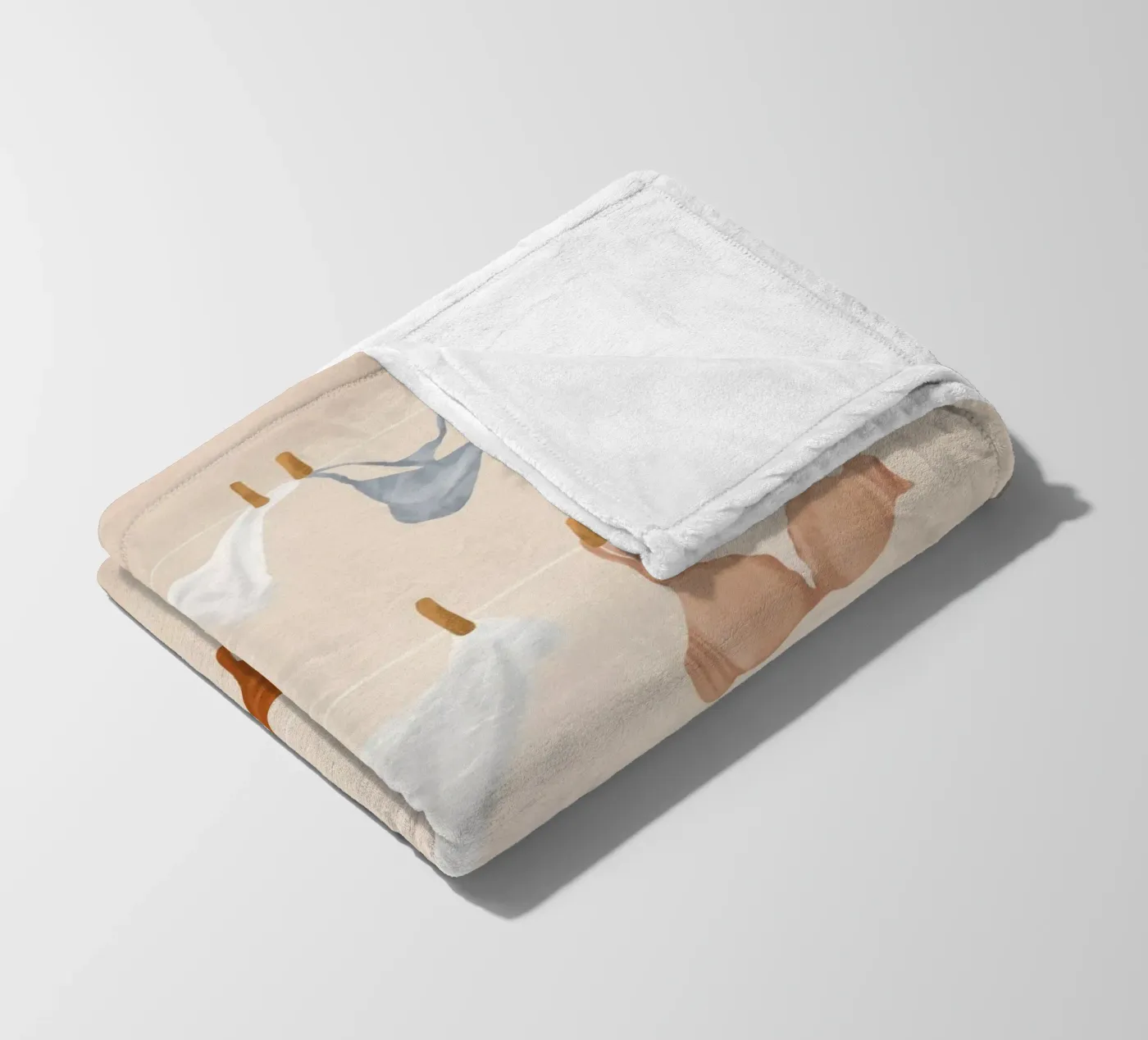 Underware fleecedeken van Flow Line