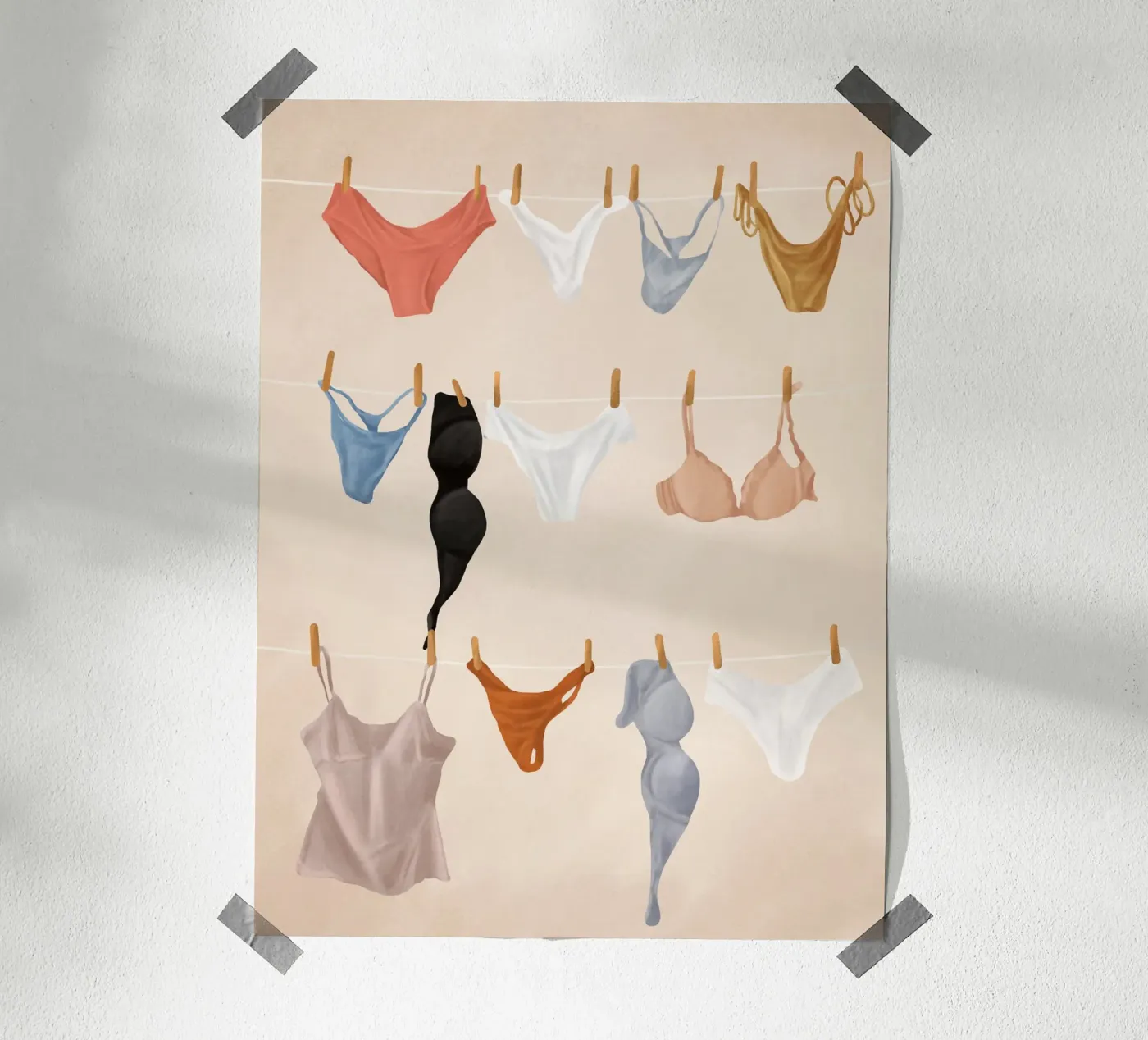 Underware poster de Flow Line