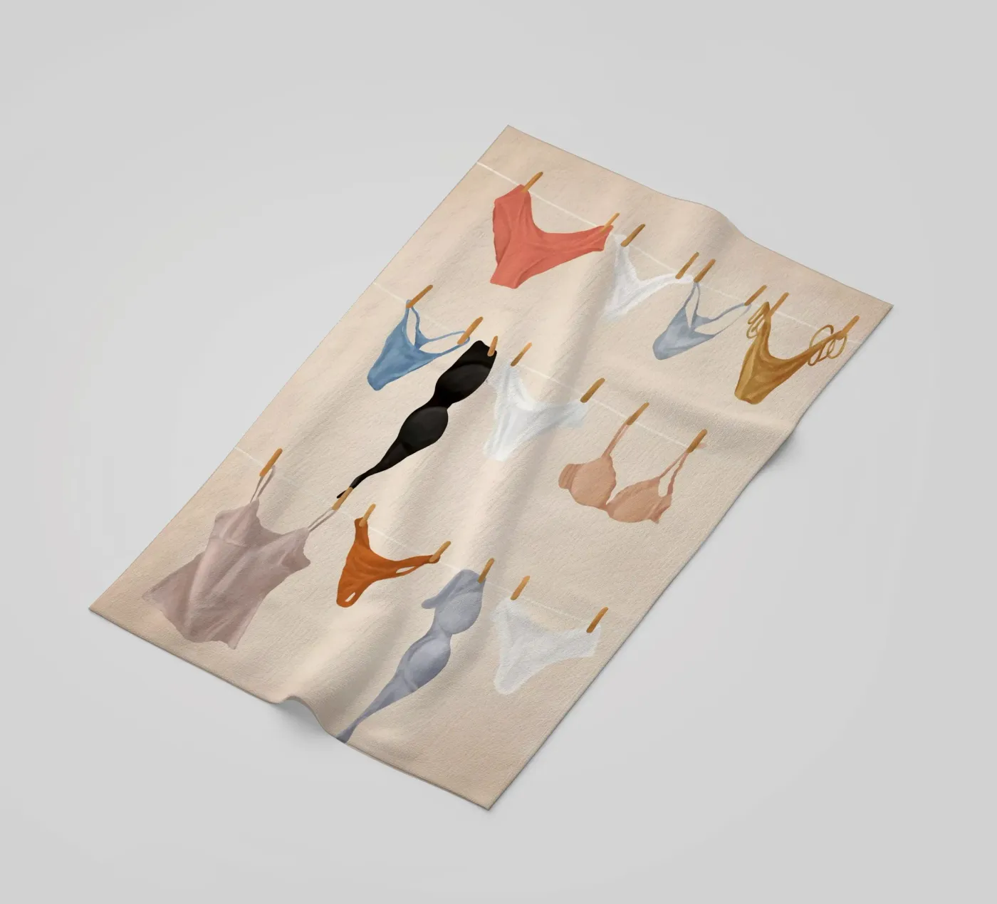 Underware strandhanddoek van Flow Line