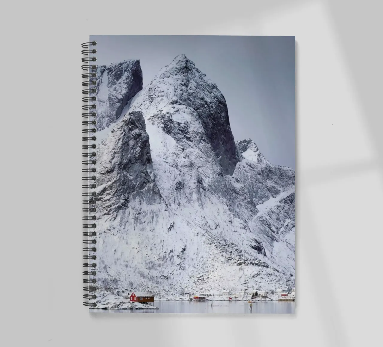 Snow-Capped Peaks by Massimo Zappula spiral notebook by EyeEm Mobile GmbH