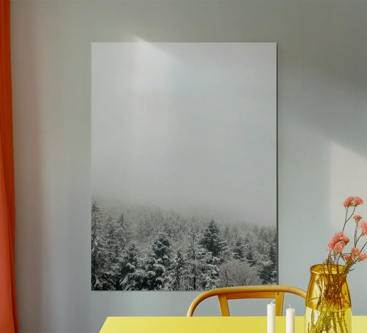 Foresta invernale poster da Kudamm & Alpen