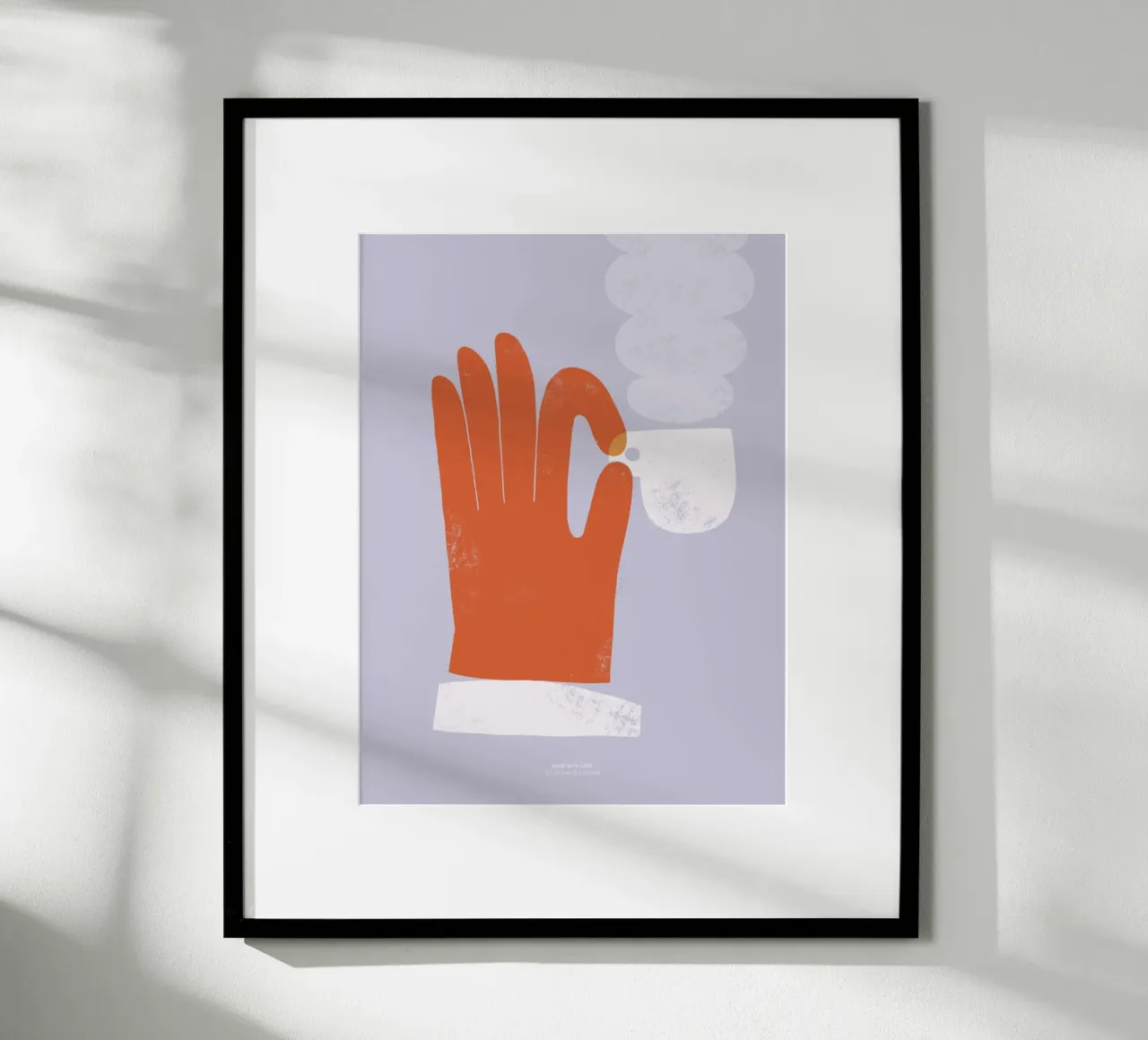 CAFFÈ ESPRESSO A MANO poster da sarahlenadesign