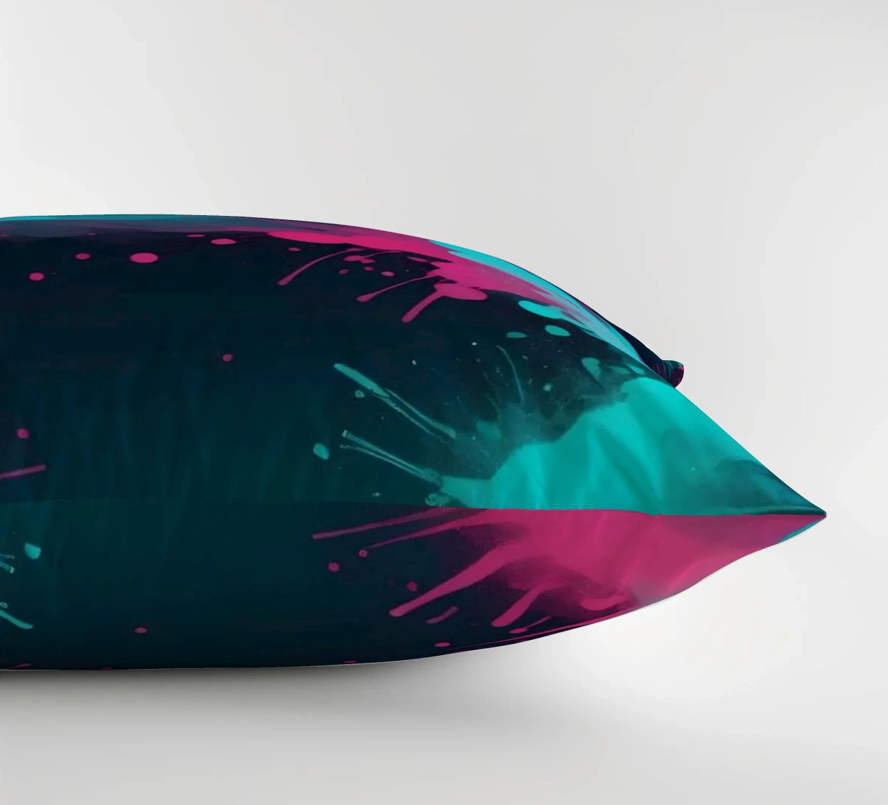 design astratto con colori vivaci e forme fluide cuscino da DesignDoodle