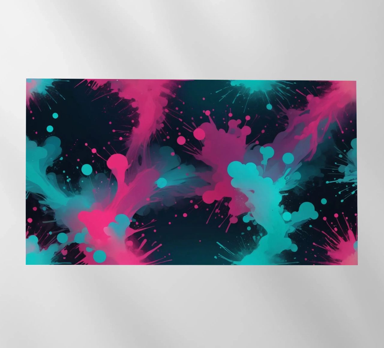 design astratto con colori vivaci e forme fluide pellicola backlit da DesignDoodle