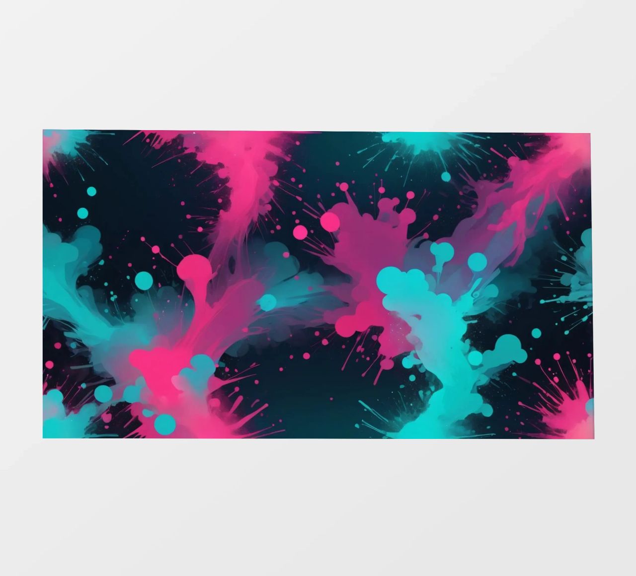 design astratto con colori vivaci e forme fluide pellicola backlit da DesignDoodle