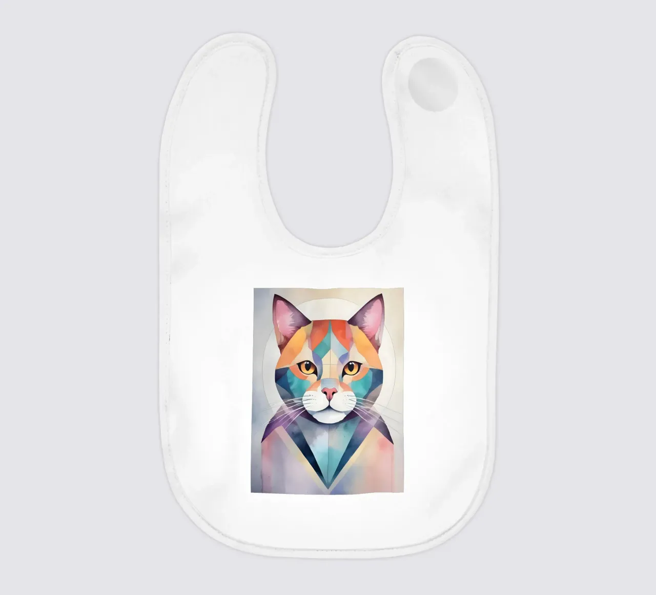 Gatto minimalista bavaglino da Minimalism
