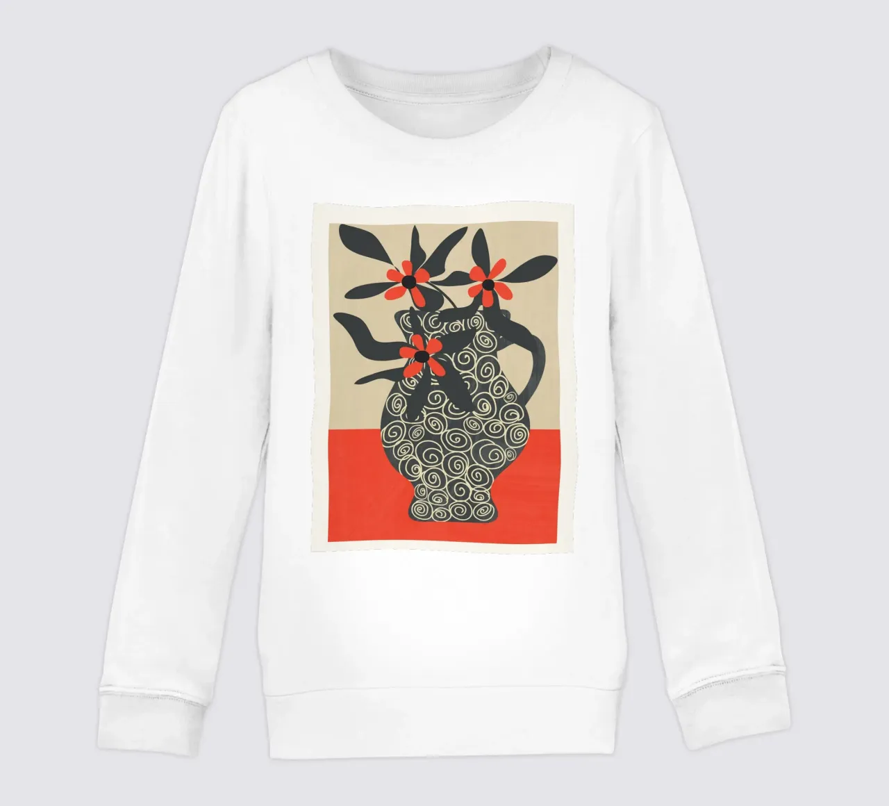 Modern Bloom felpa bambino da Flow Line