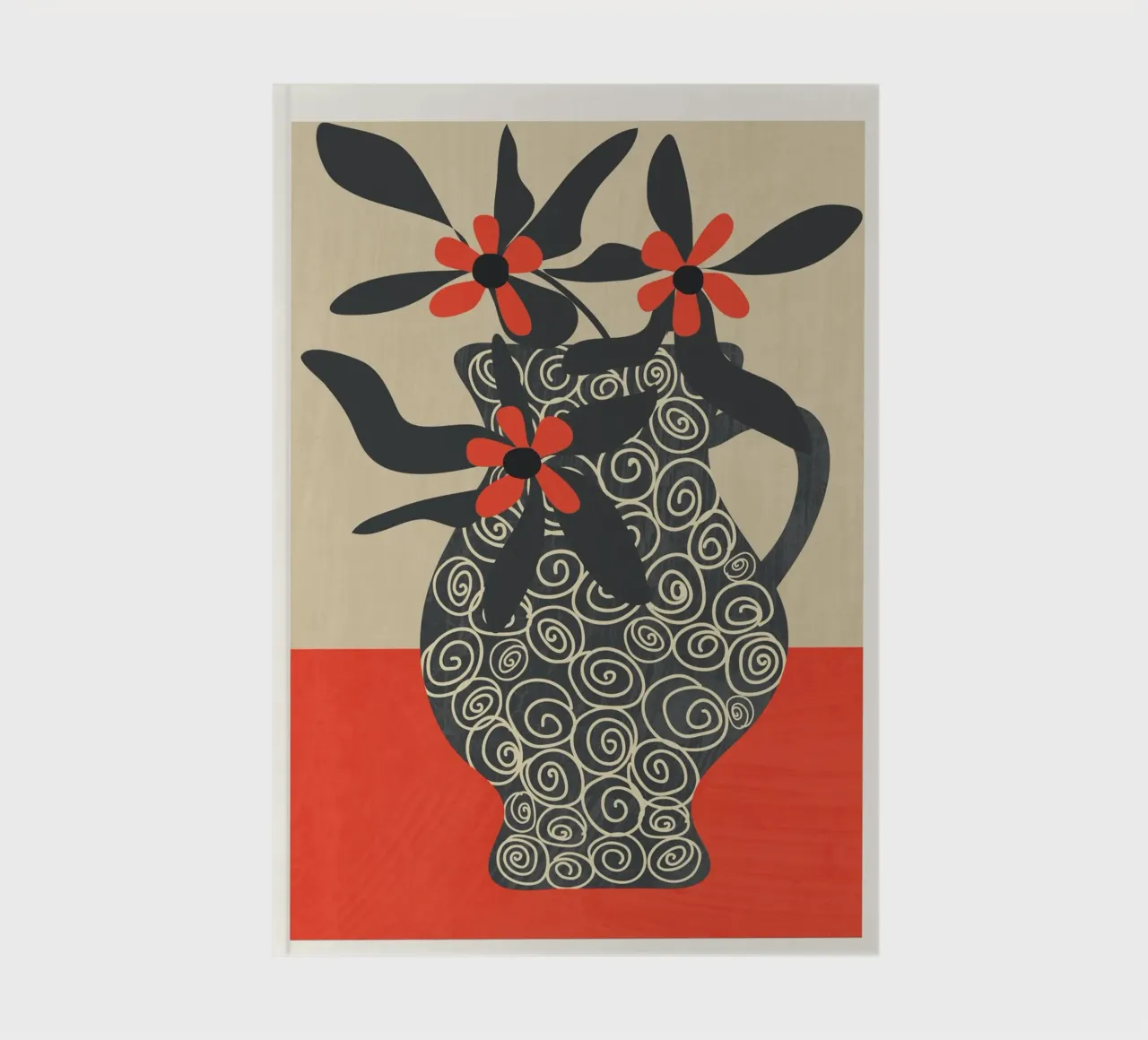 Modern Bloom notebook by Flow Line