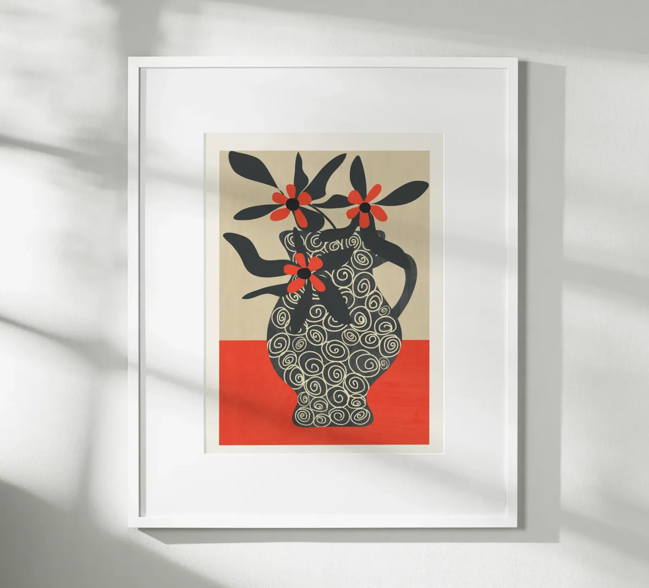 Modern Bloom poster da Flow Line