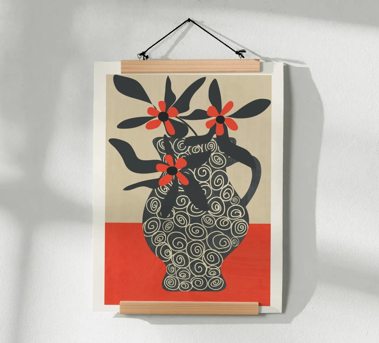 Modern Bloom poster da Flow Line