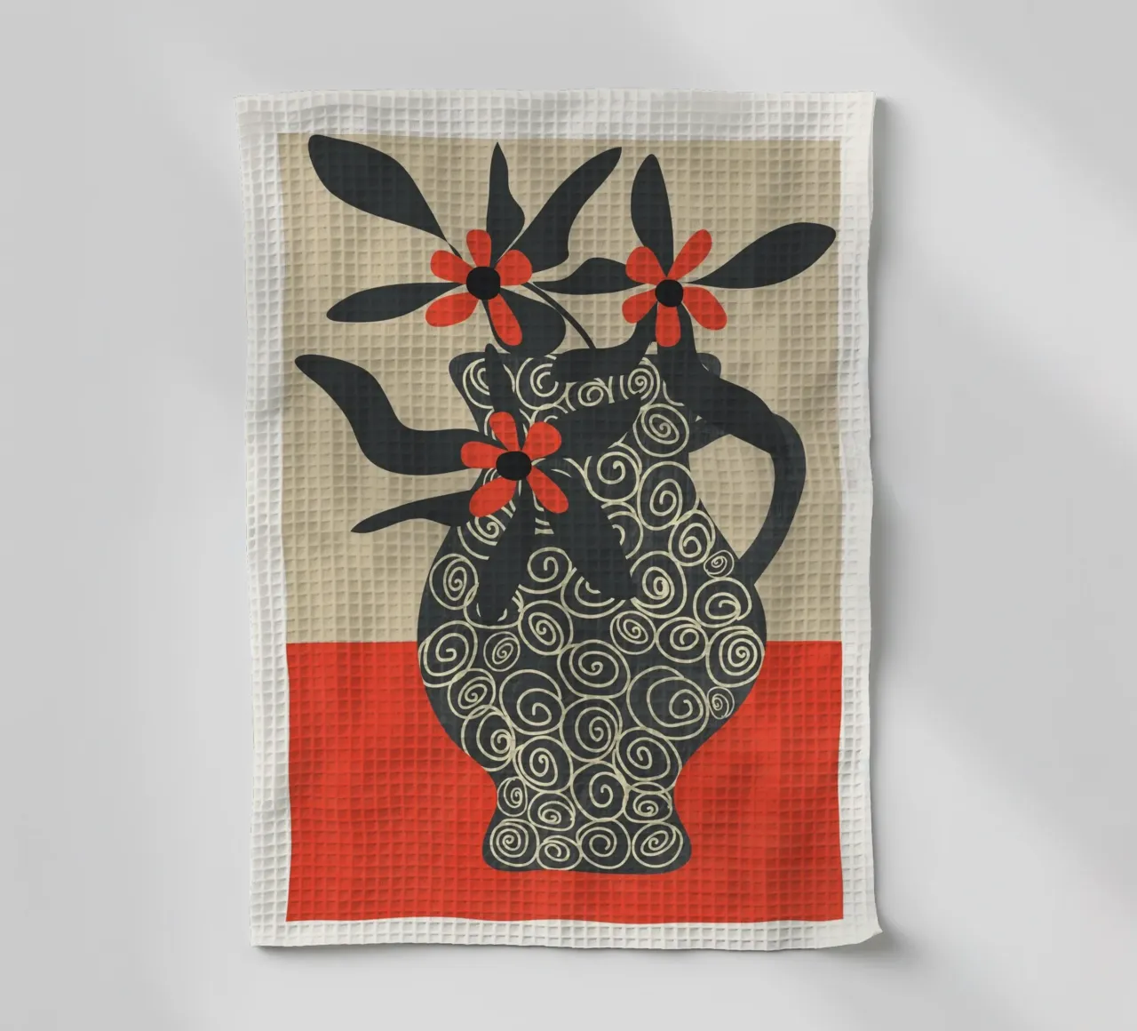 Modern Bloom canovaccio da cucina da Flow Line