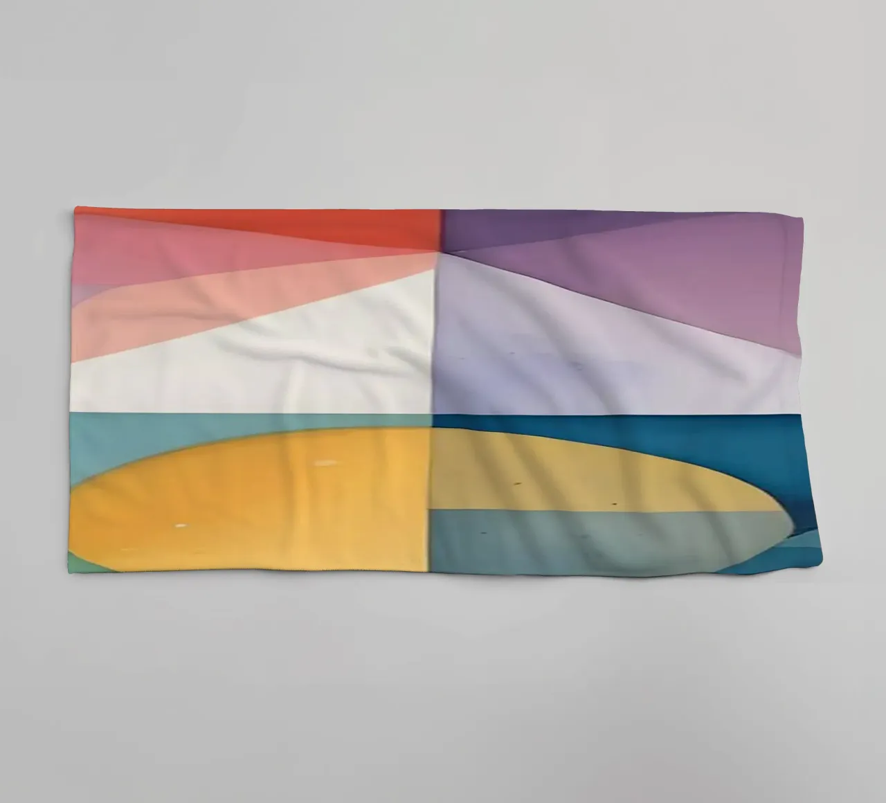 Mosaics minimalism 01 towel by Minimalism
