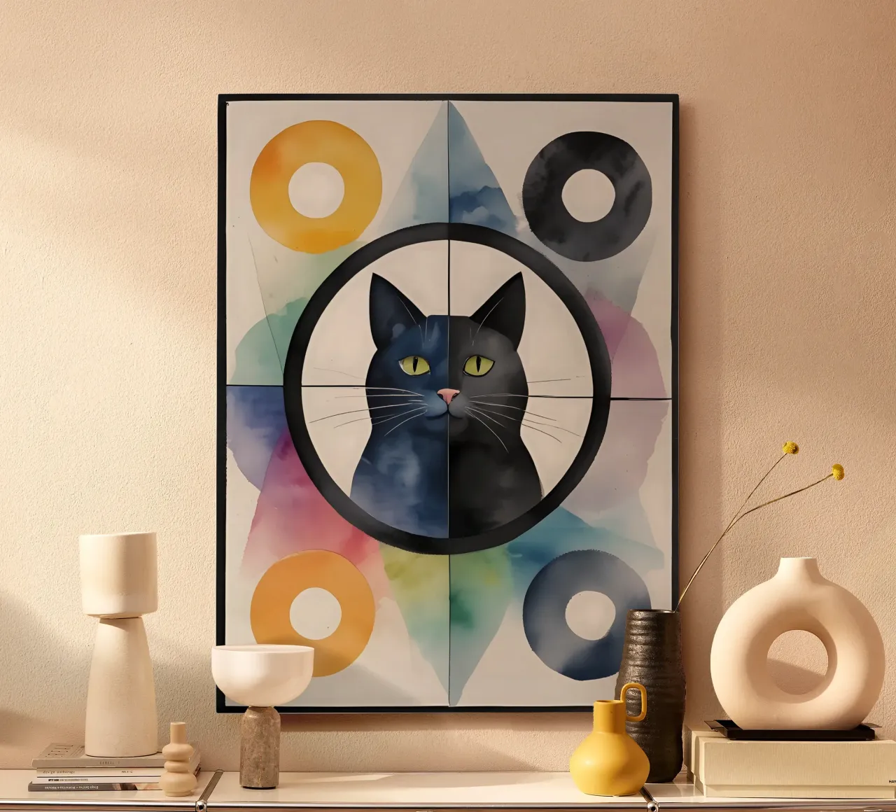 Katzenminimalismus 02 Alu-Dibond von Minimalism