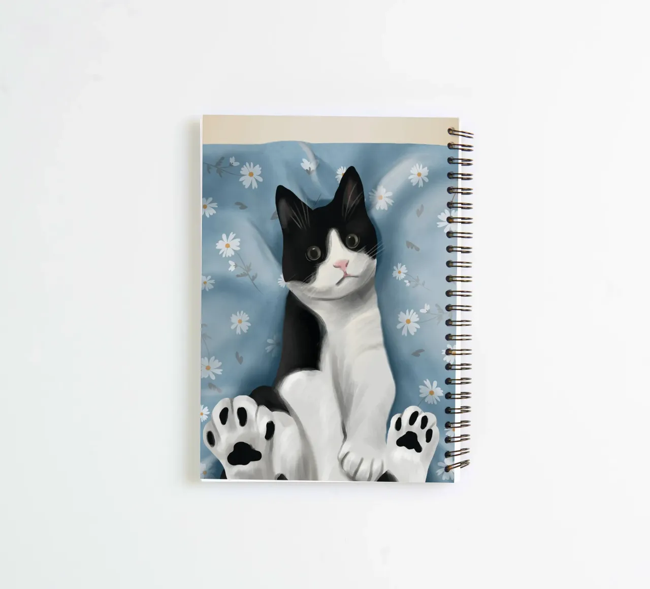 Paws and Petals spiral notebook by Flow Line
