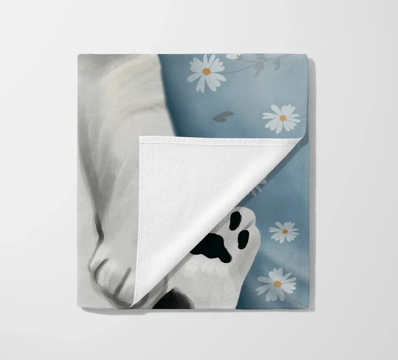 Paws and Petals telo mare da Flow Line