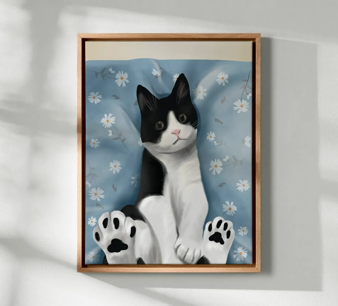 Paws and Petals canvas by Flow Line