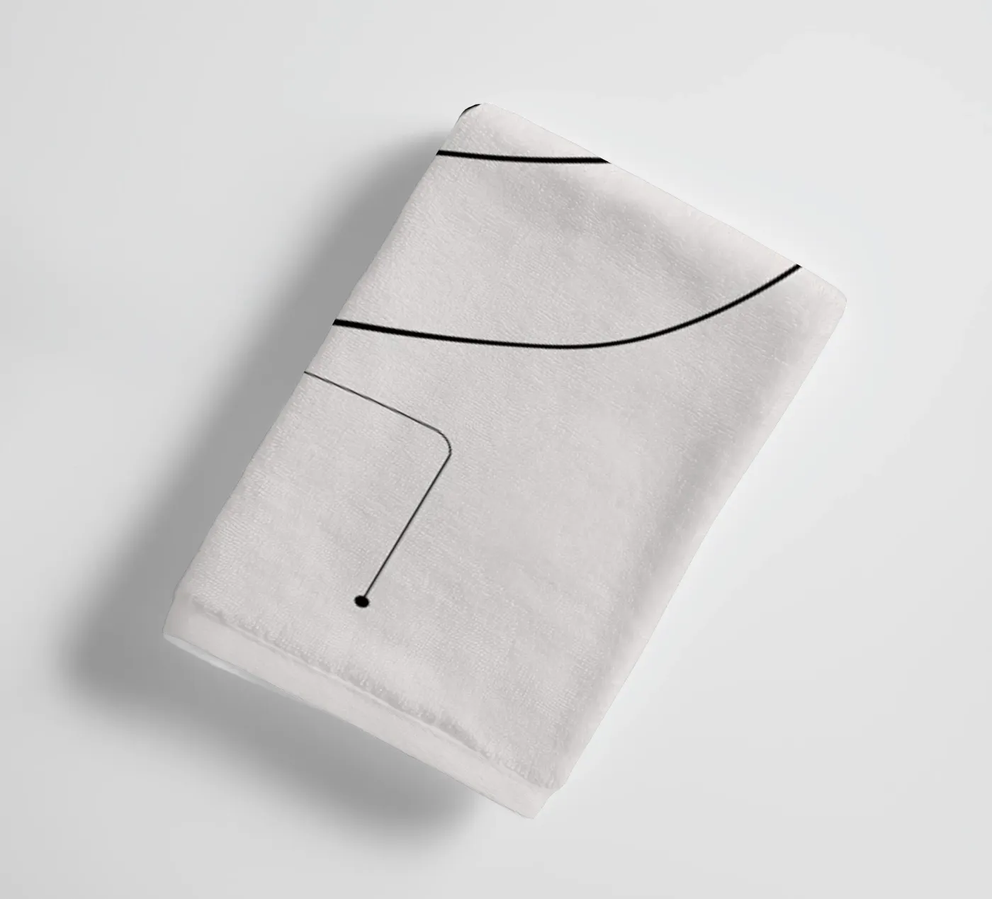 Gaze badhanddoek van Pure