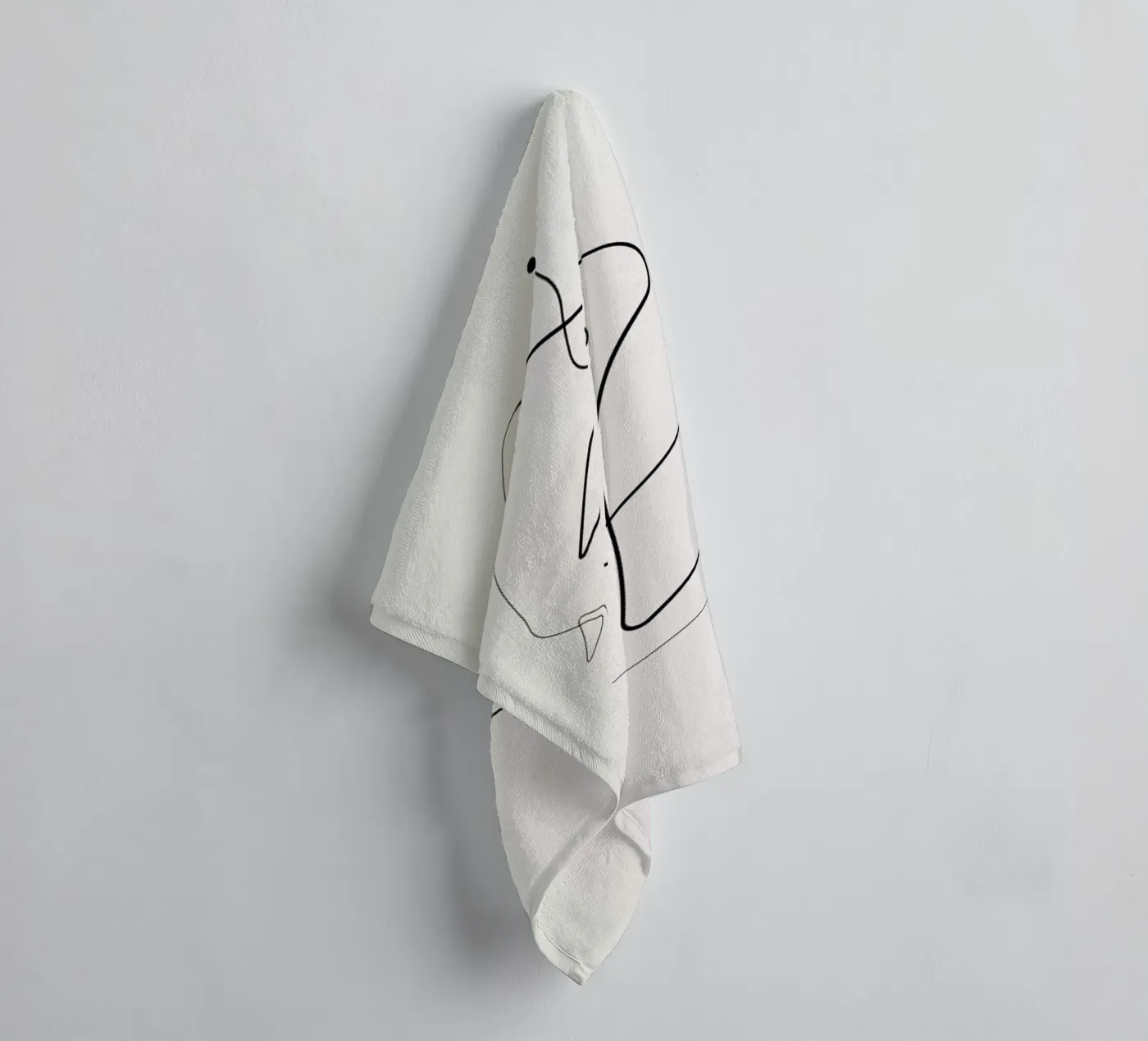 Gaze badhanddoek van Pure