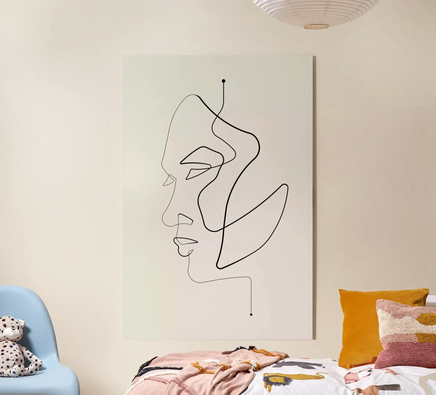 Gaze Acryl-Glas von Pure