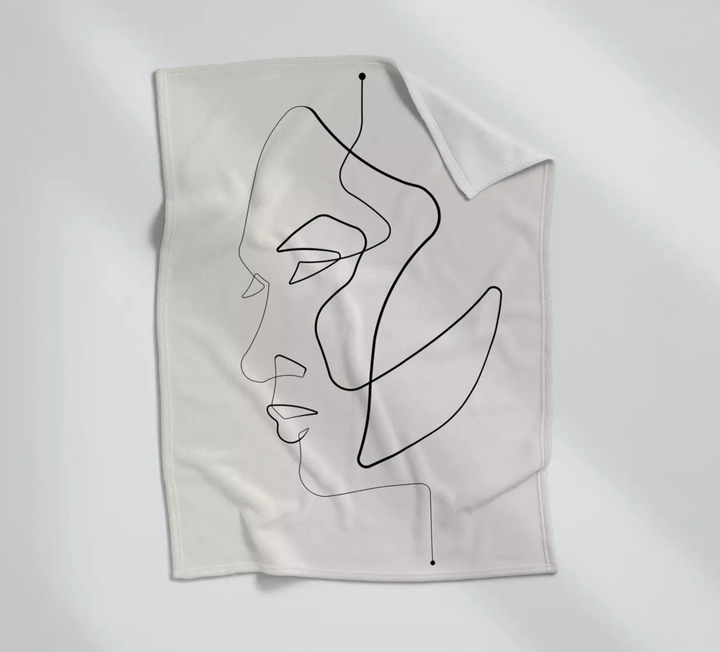 Gaze Fleecedecke von Pure