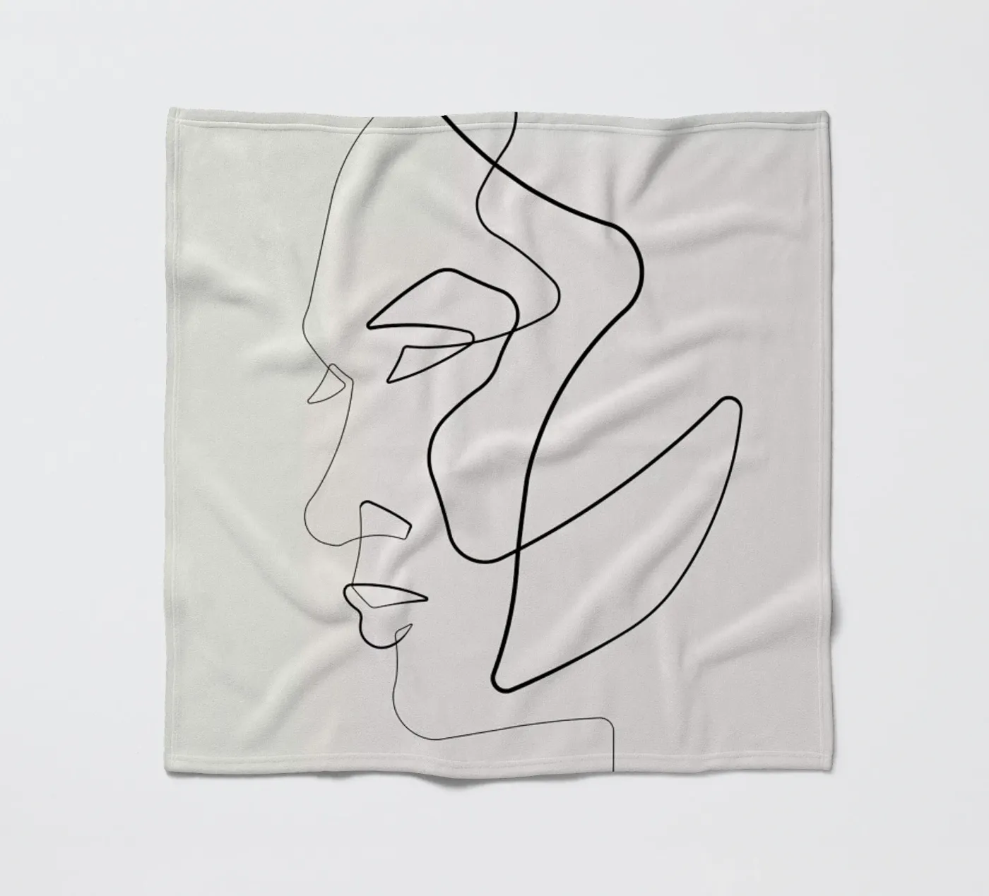 Gaze Fleecedecke von Pure