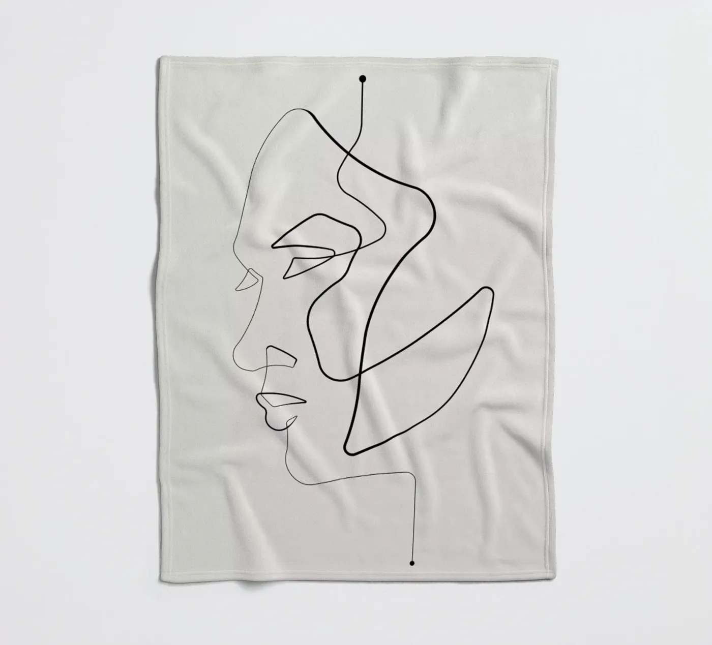 Gaze Fleecedecke von Pure