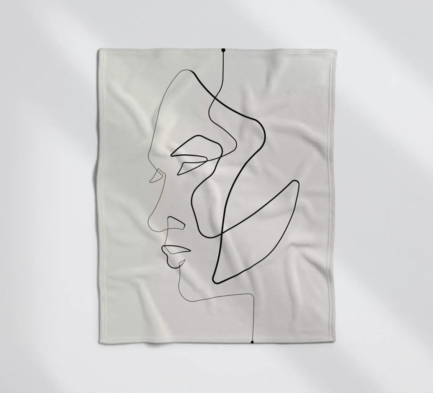 Gaze Fleecedecke von Pure