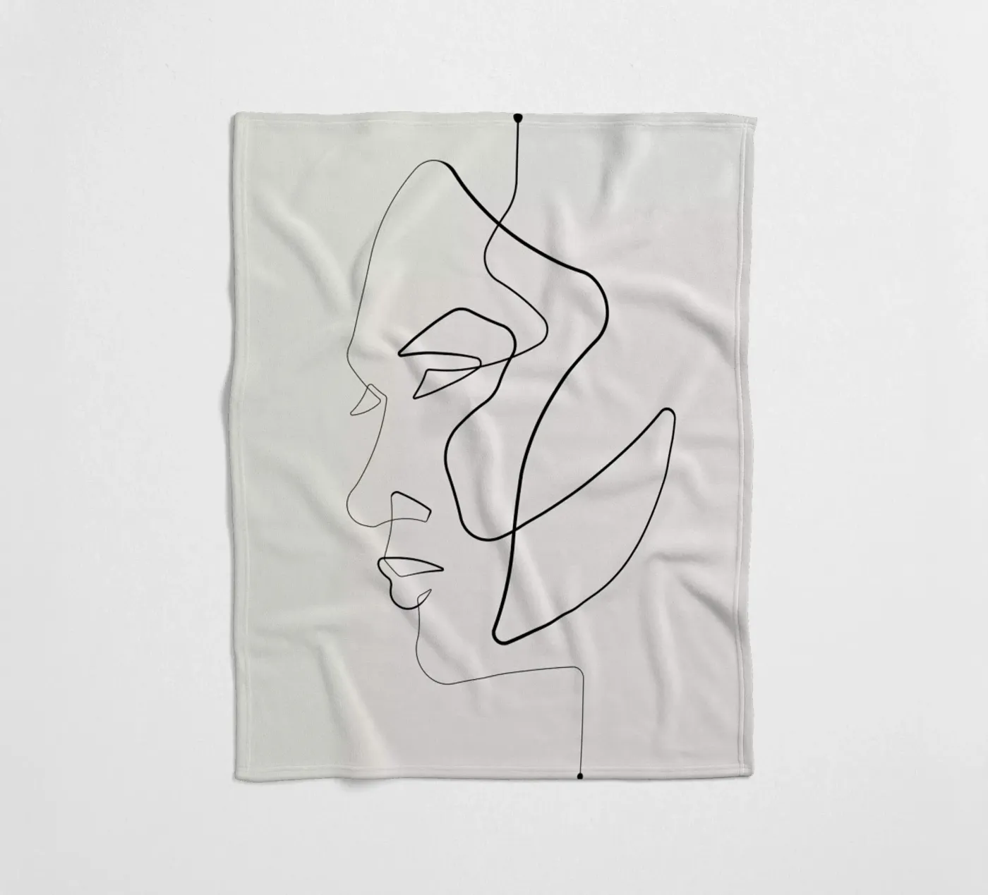 Gaze Fleecedecke von Pure