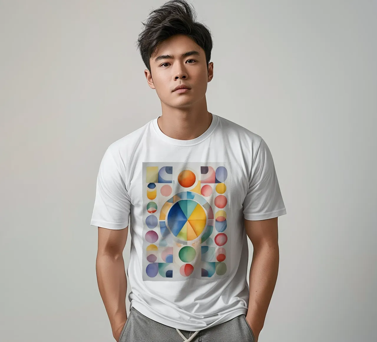Minimalismo geometrico 03 t-shirt da Minimalism
