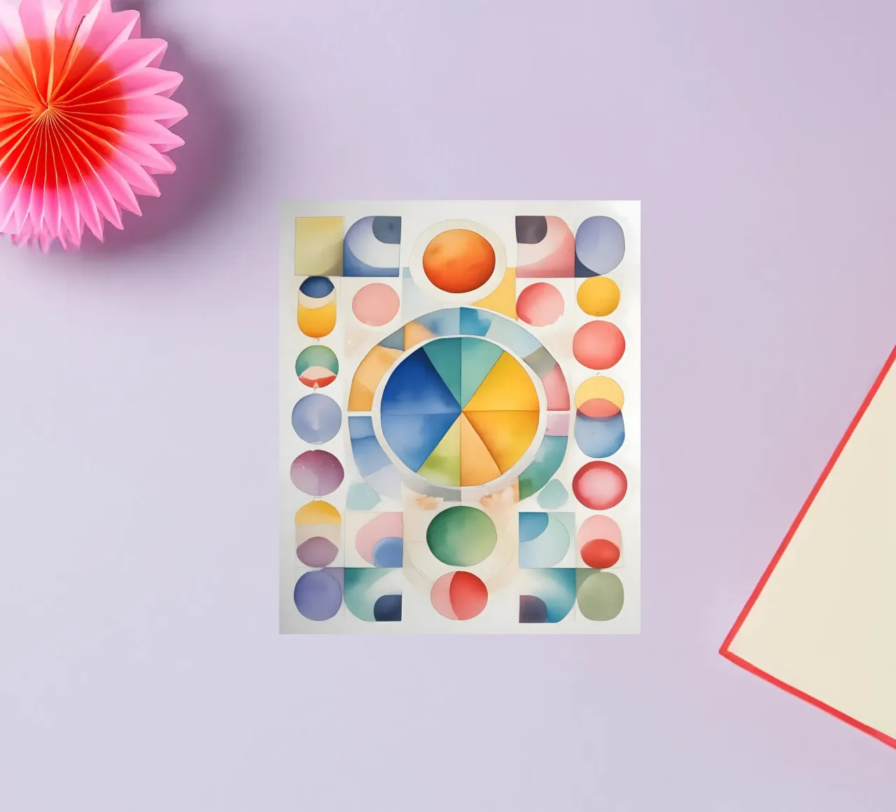 Geometrischer Minimalismus 03 Sticker von Minimalism
