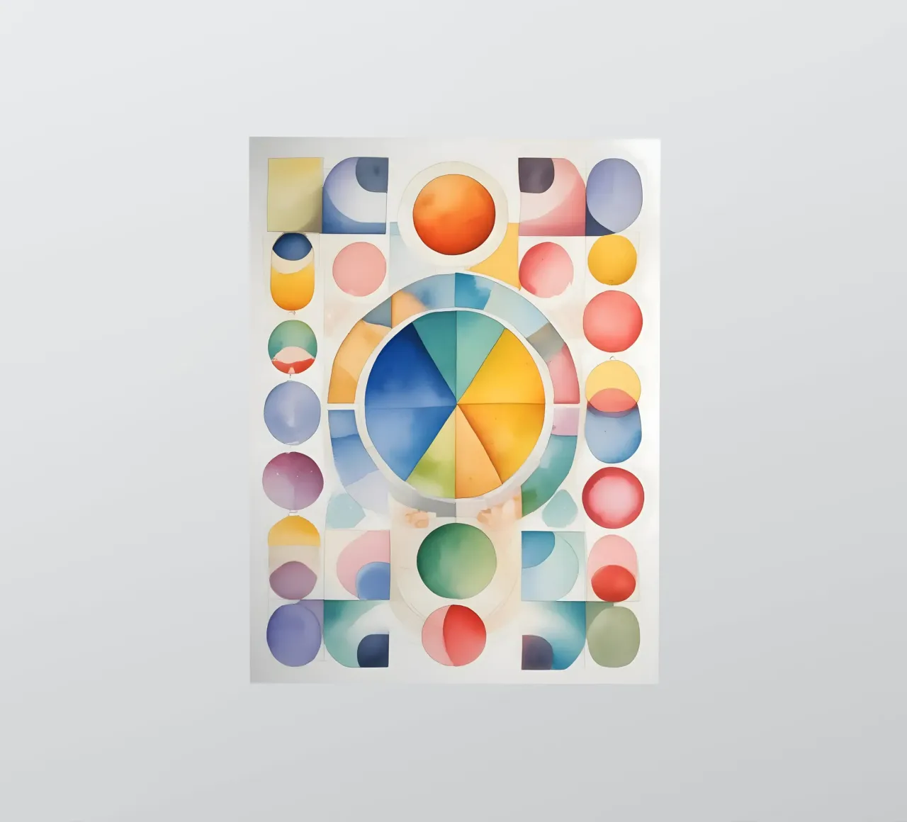 Geometrischer Minimalismus 03 Sticker von Minimalism