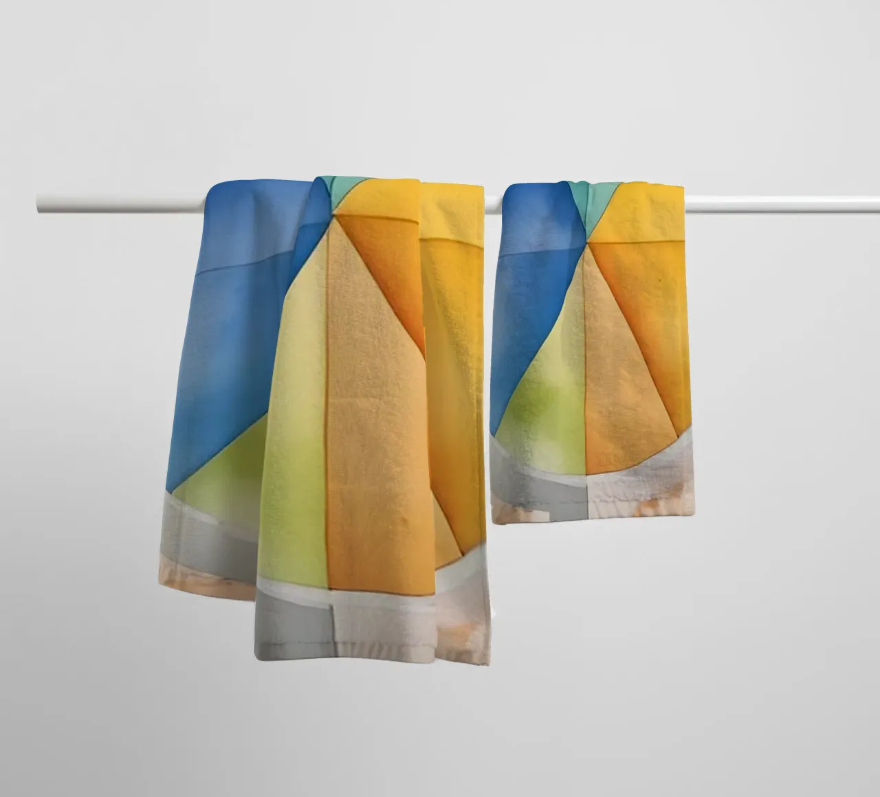 Geometric minimalism 03 towel by Minimalism