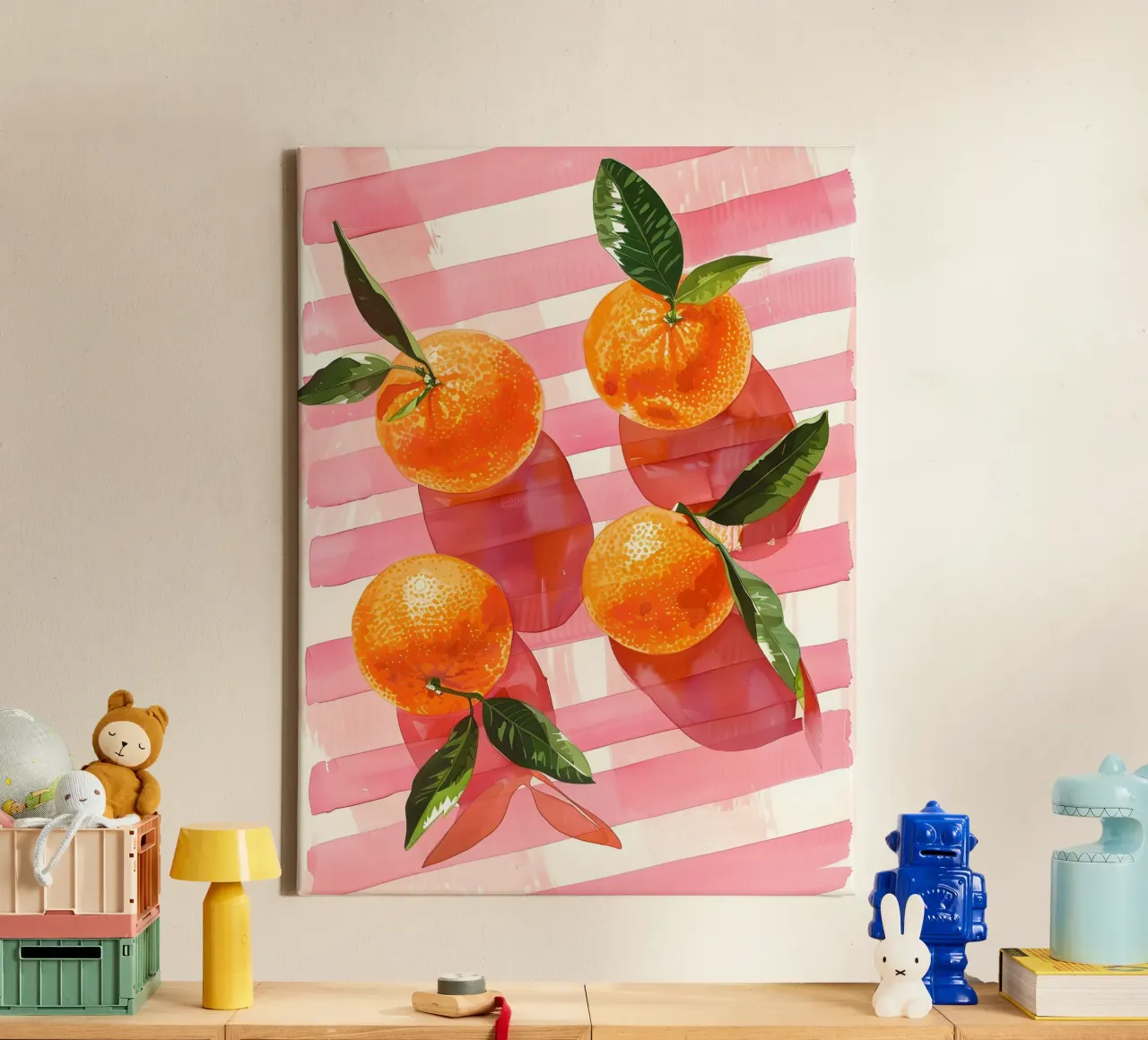 The Oranges tela con Cornice a cassetta da Gypsy Galleria
