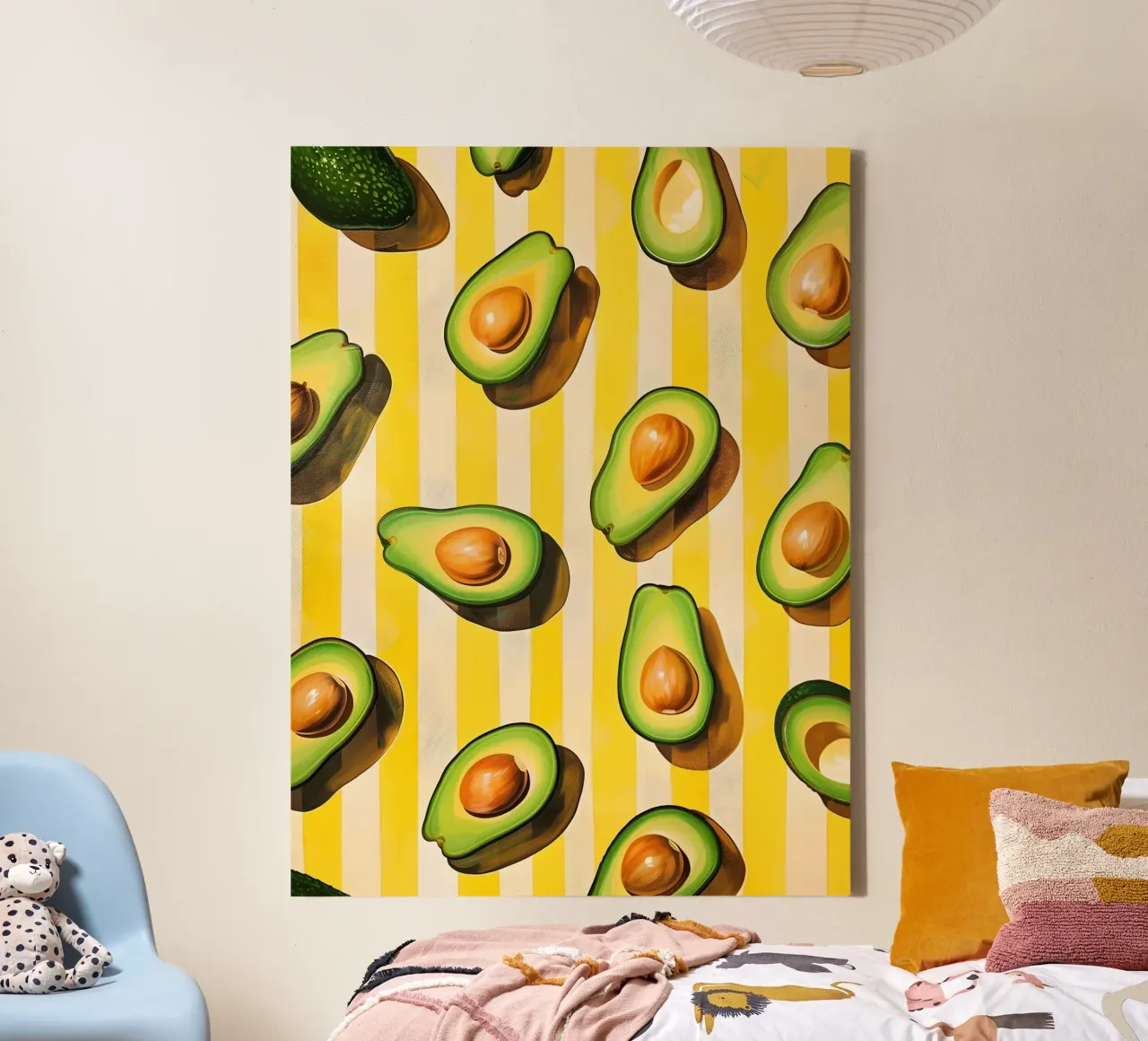 The Avocados tela con Cornice a cassetta da Gypsy Galleria