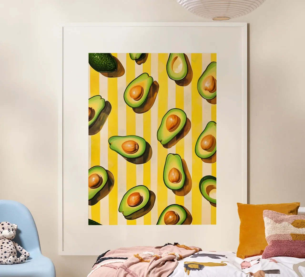 The Avocados poster con telaio in plastica da Gypsy Galleria