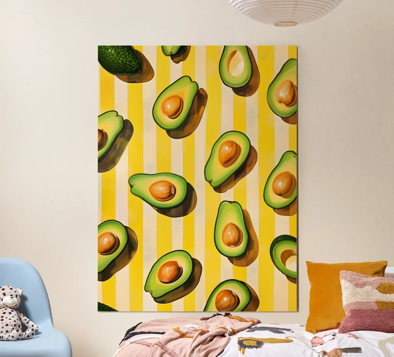 The Avocados poster con telaio in plastica da Gypsy Galleria