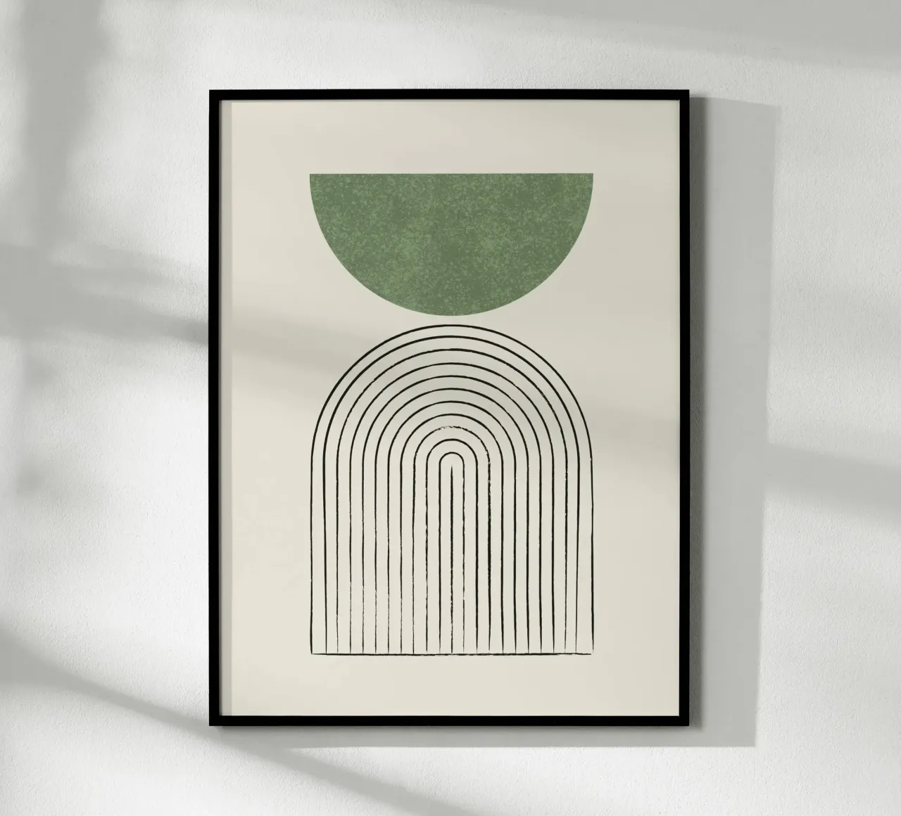 Arco di equilibrio verde poster da MoonlightPrint