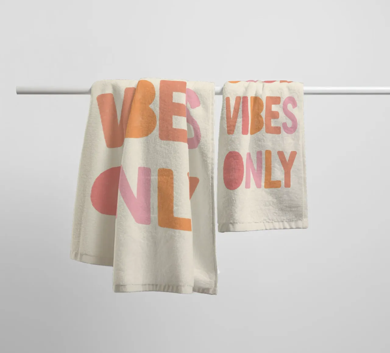 Happy Colors, Happy Mind towel by QuooodZ by MooodzArt