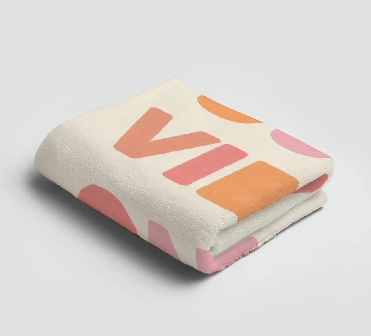 Happy Colors, Happy Mind towel by QuooodZ by MooodzArt
