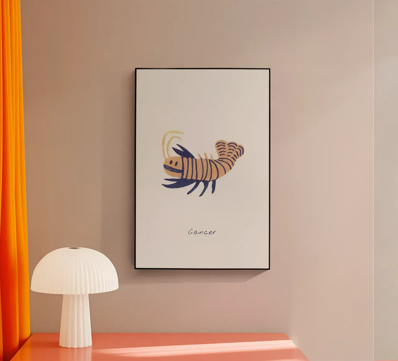 Cancer plexiglass da Little Flourishes