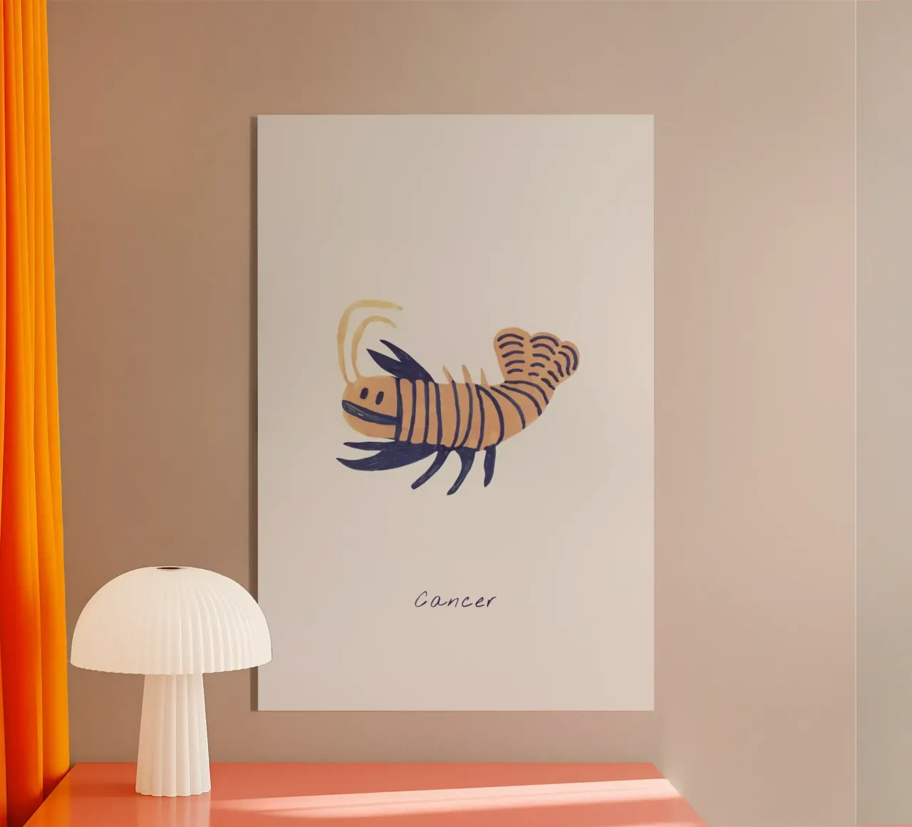 Cancer plexiglass da Little Flourishes