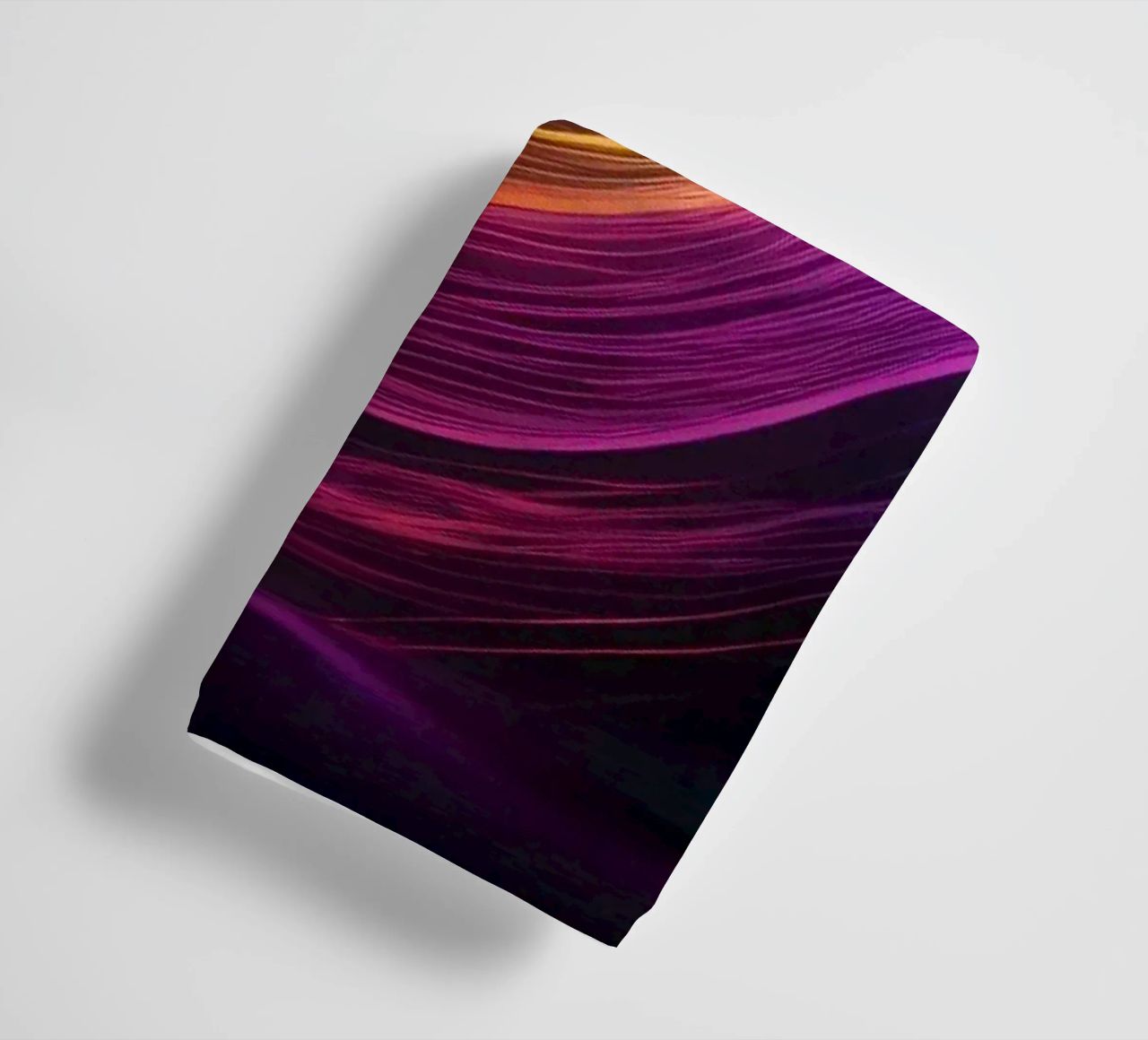 Vibrant abstract waves create mesmerizing digital backgroud towel by DesignDoodle